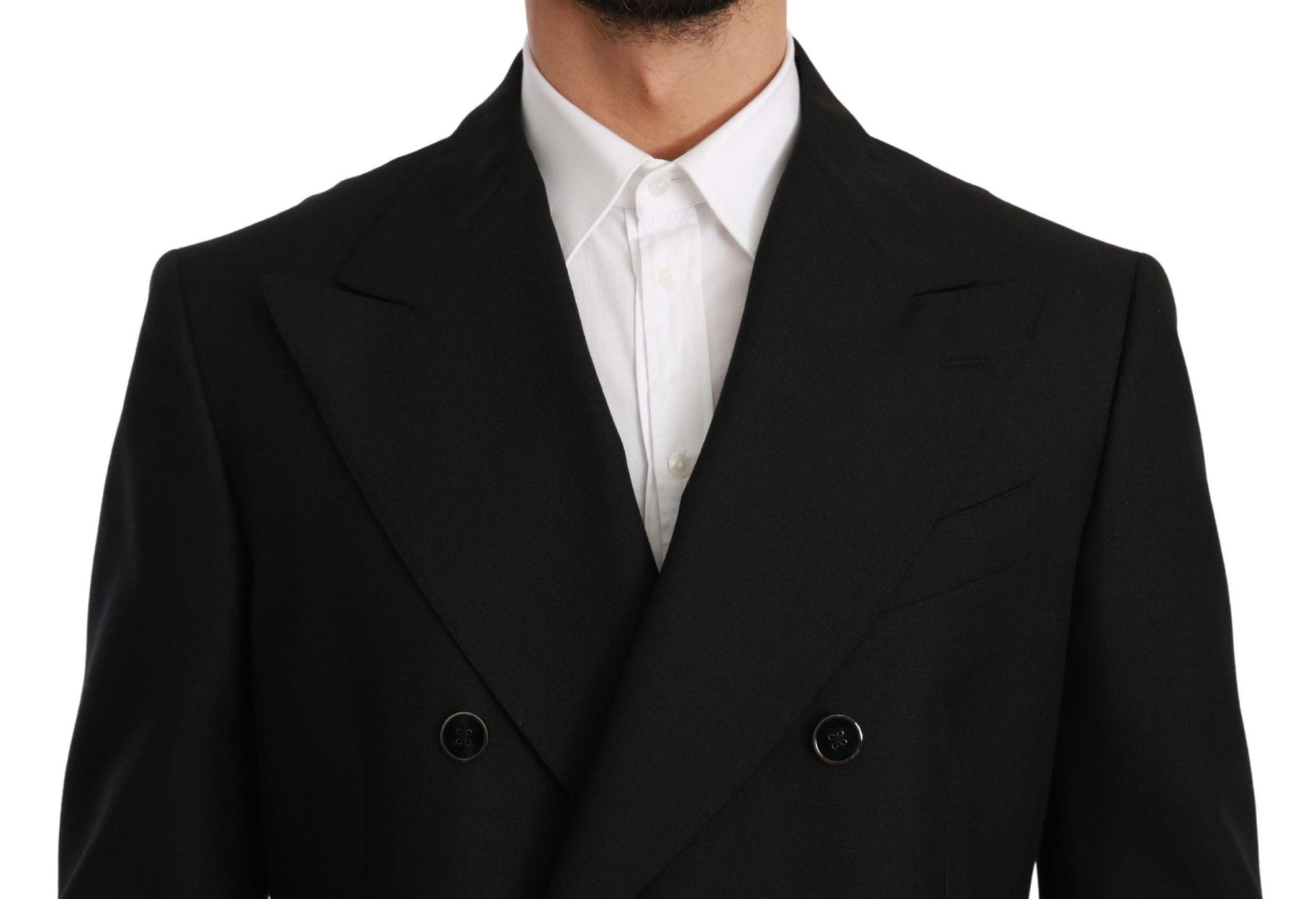 Dolce & Gabbana Elegant Black Slim Fit Formal Blazer - Sandy Store ByNet
