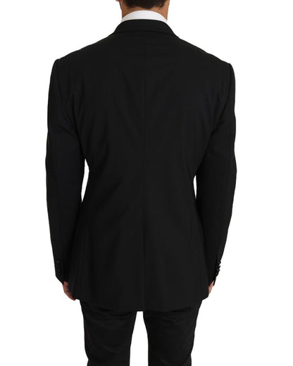 Dolce & Gabbana Elegant Black Slim Fit Martini Blazer Jacket - Sandy Store ByNet
