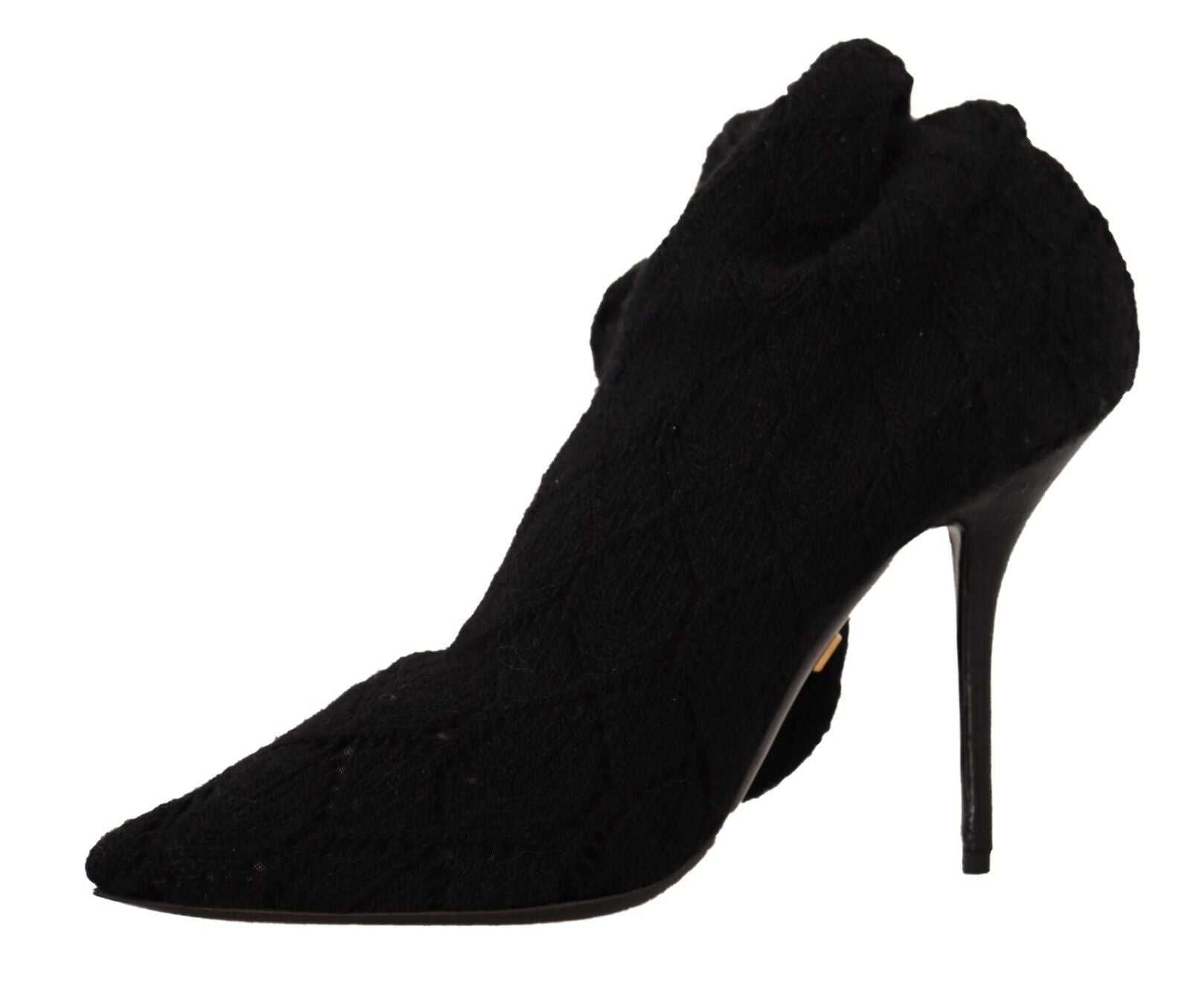 Dolce & Gabbana Elegant Black Stretch Socks Boots - Sandy Store ByNet