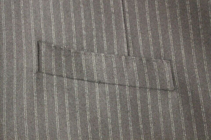 Dolce & Gabbana Elegant Black Striped Wool Dress Vest - Sandy Store ByNet