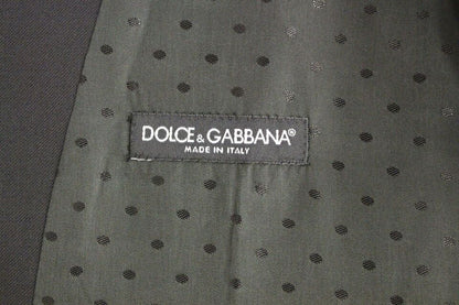 Dolce & Gabbana Elegant Black Wool Formal Dress Vest - Sandy Store ByNet