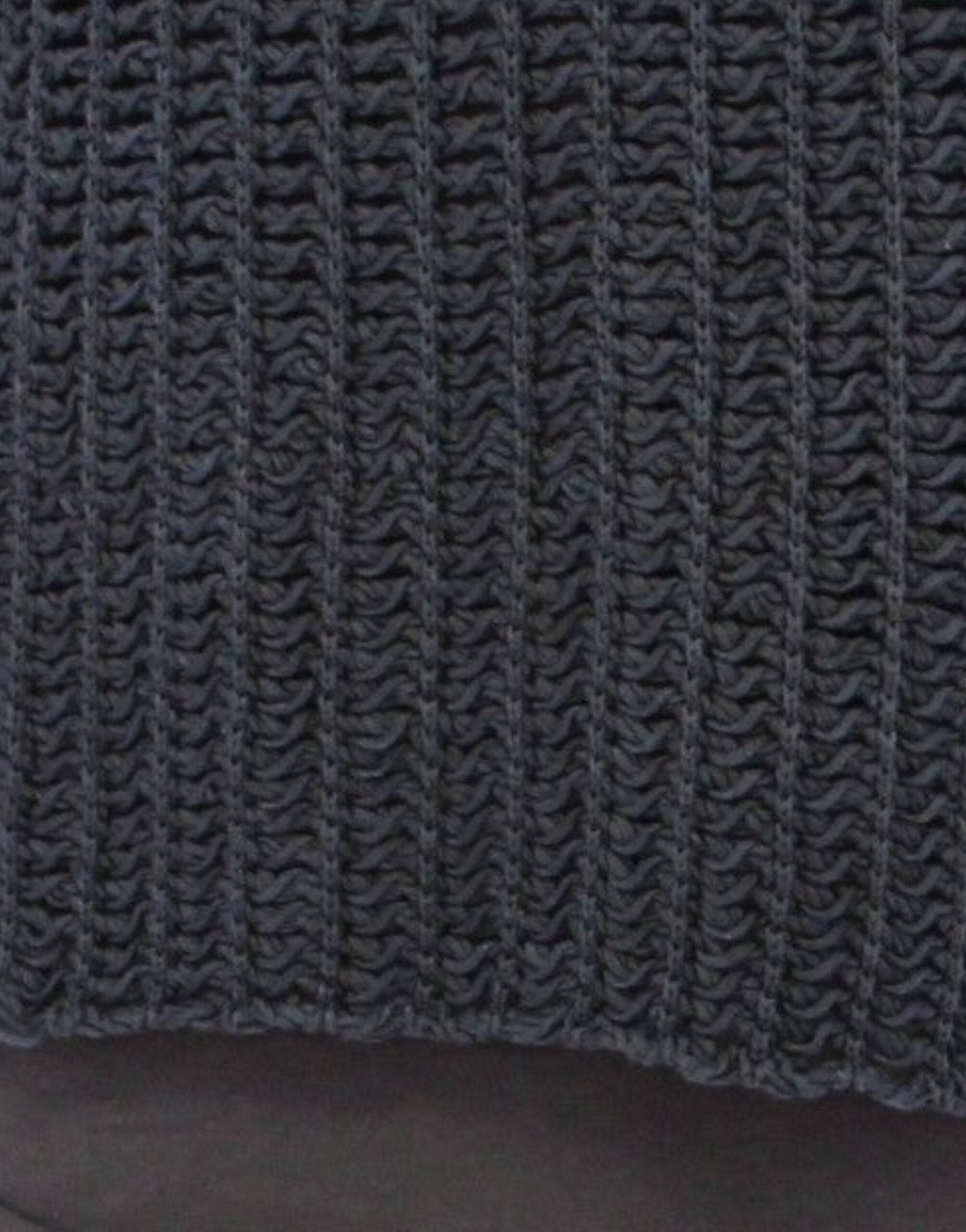 Dolce & Gabbana Elegant Blue and Black Layered Sweater - Sandy Store ByNet