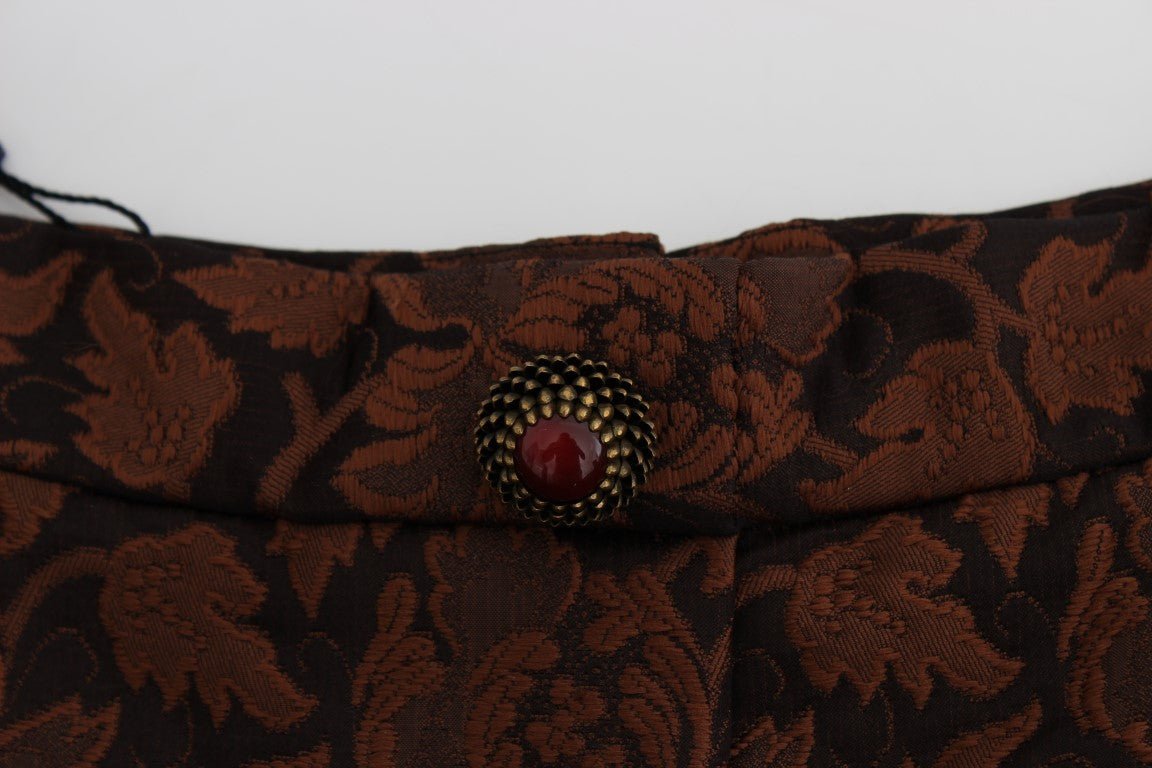 Dolce & Gabbana Elegant Brocade Bubble Skirt - Sandy Store ByNet