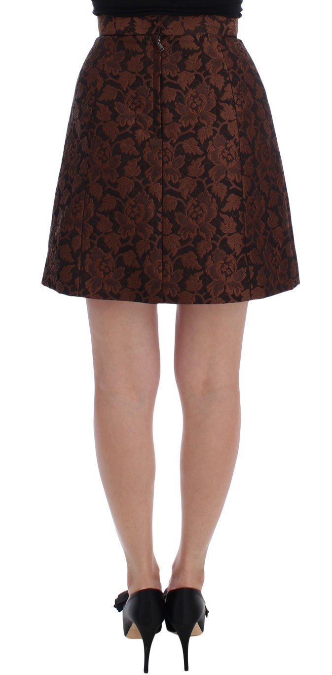 Dolce & Gabbana Elegant Brocade Bubble Skirt - Sandy Store ByNet