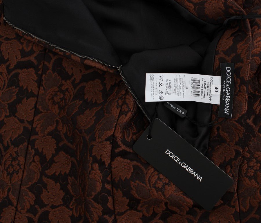Dolce & Gabbana Elegant Brocade Bubble Skirt - Sandy Store ByNet