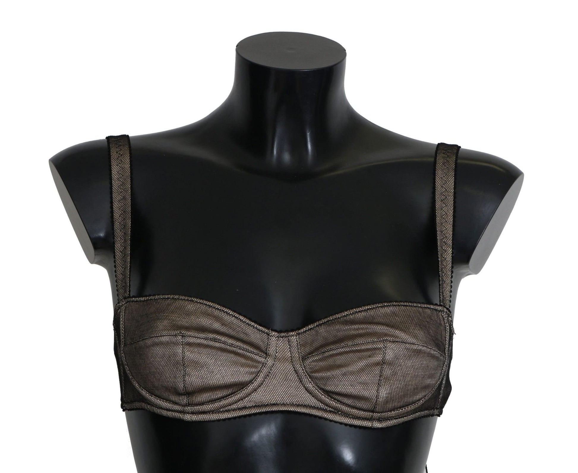 Dolce & Gabbana Elegant Brown Stretch Bra Womens Underwear - Sandy Store ByNet