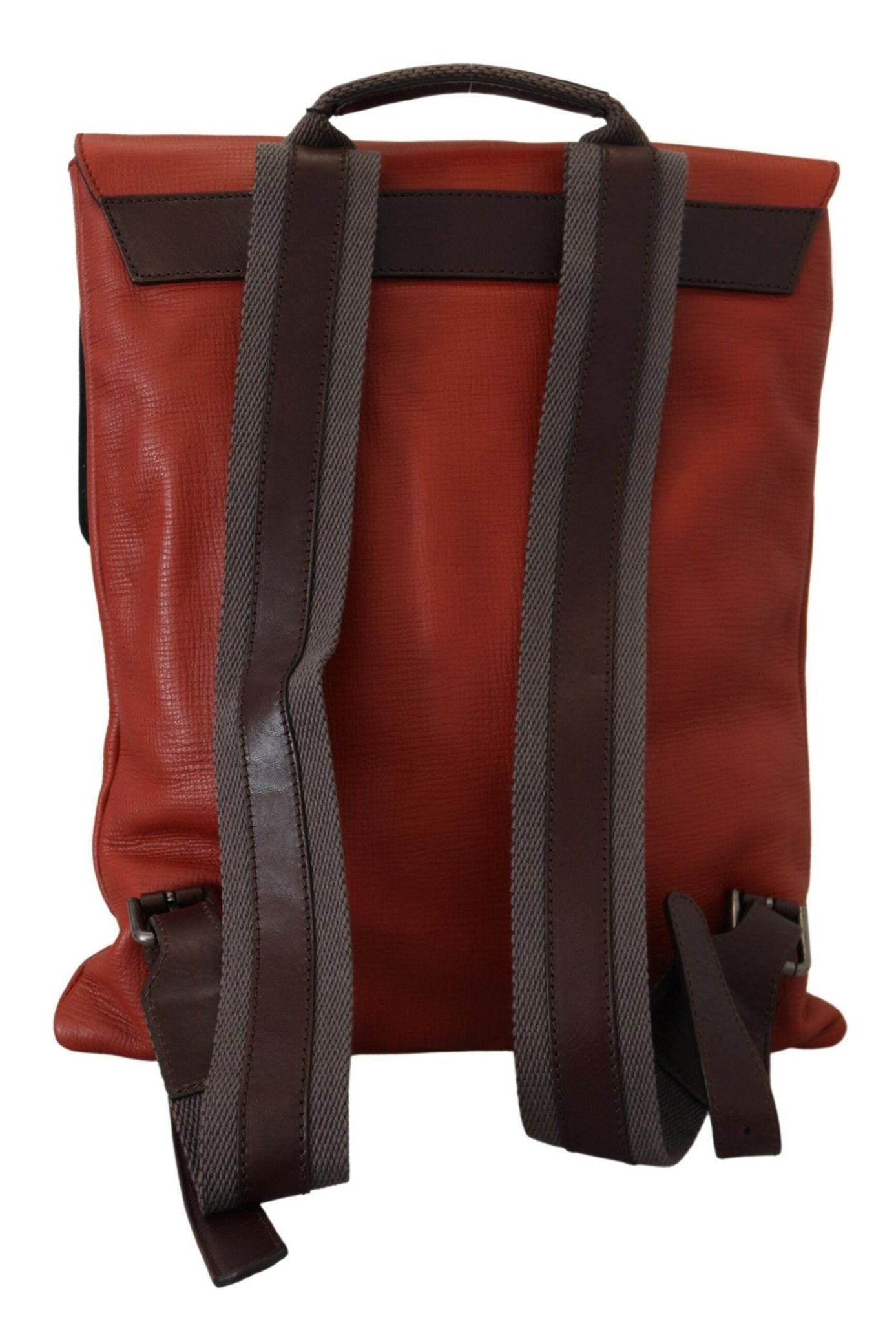 Dolce & Gabbana Elegant Calfskin Leather Backpack in Orange - Sandy Store ByNet