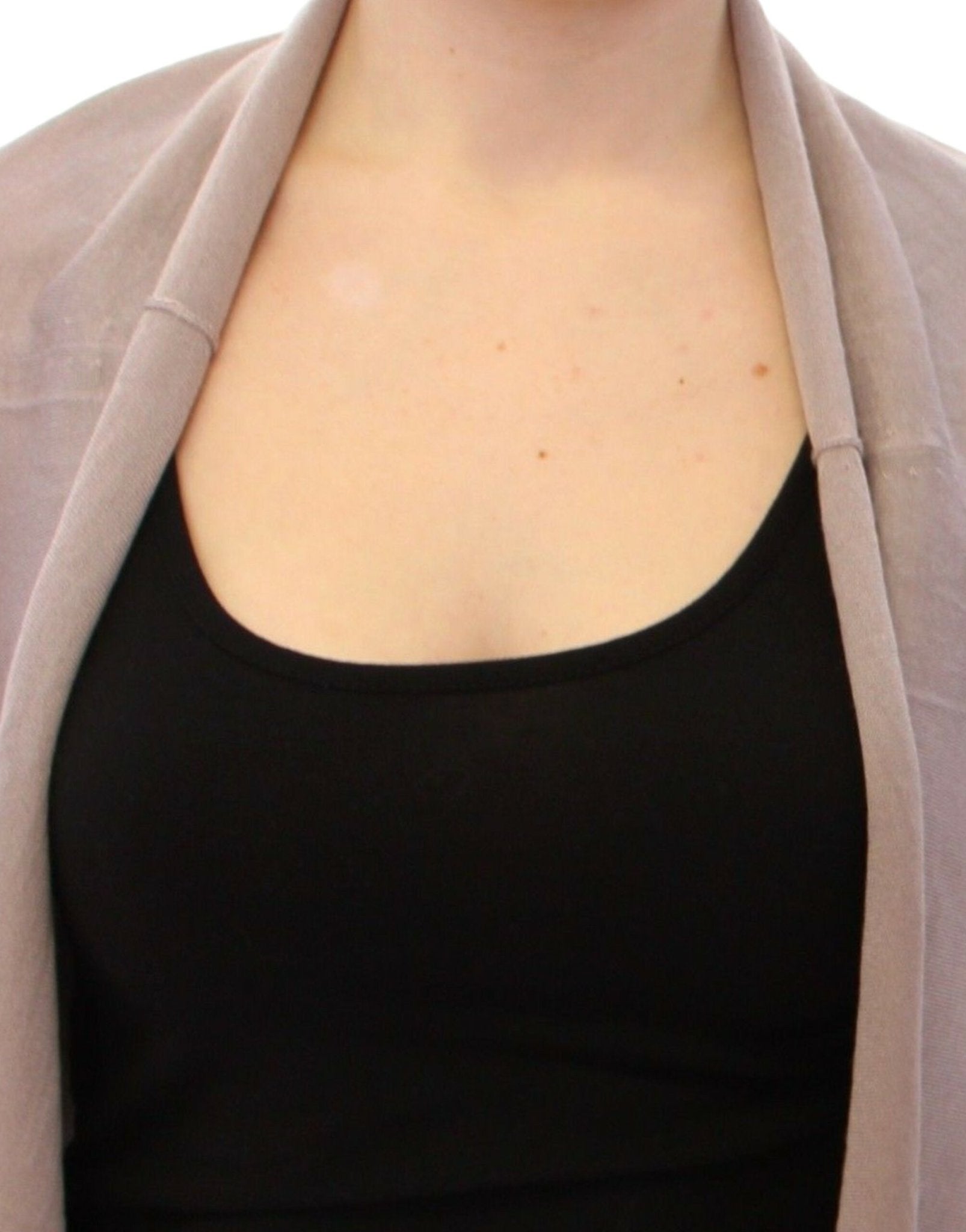 Dolce & Gabbana Elegant Cashmere - Silk Blend Light Knit Shrug - Sandy Store ByNet