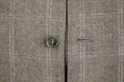 Dolce & Gabbana Elegant Checkered Wool Dress Vest - Sandy Store ByNet