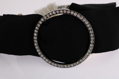Dolce & Gabbana Elegant Crystal Diadem Headband - Sandy Store ByNet