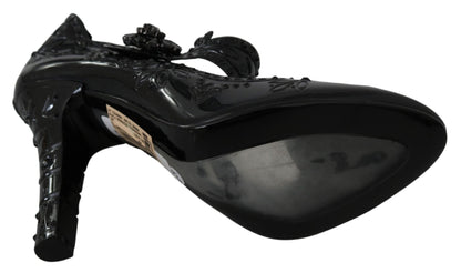 Dolce & Gabbana Elegant Crystal Embellished Cinderella Pumps - Sandy Store ByNet