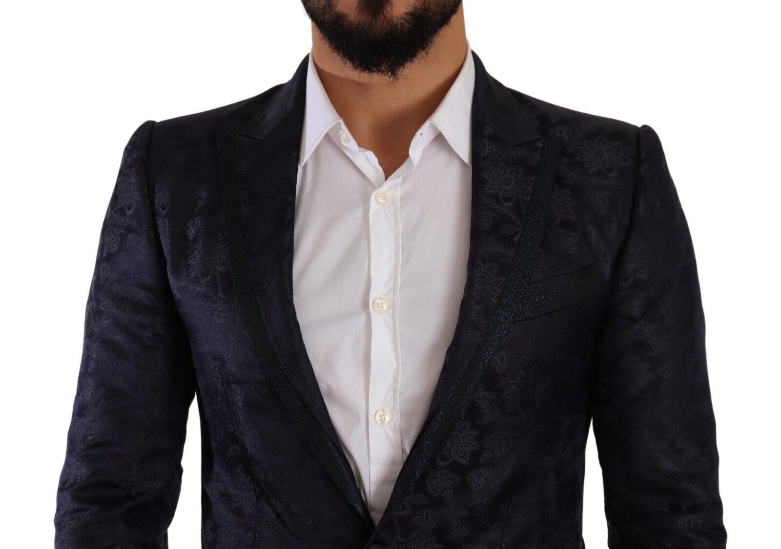 Dolce & Gabbana Elegant Dark Blue MARTINI Formal Blazer - Sandy Store ByNet