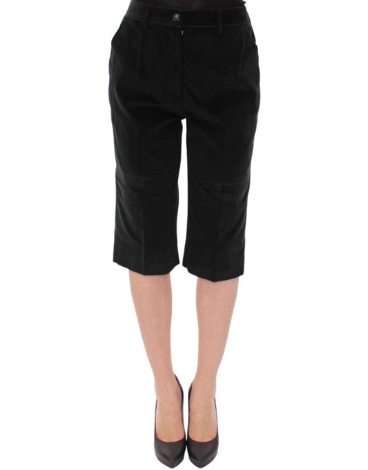 Dolce & Gabbana Elegant Designer Black Shorts - Sandy Store ByNet