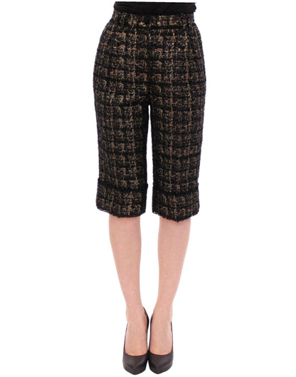 Dolce & Gabbana Elegant Designer Woven Shorts - Sandy Store ByNet
