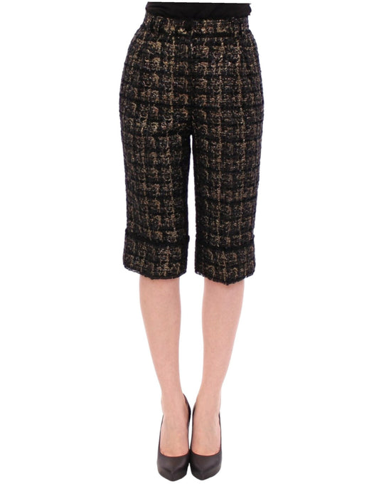Dolce & Gabbana Elegant Designer Woven Shorts - Sandy Store ByNet