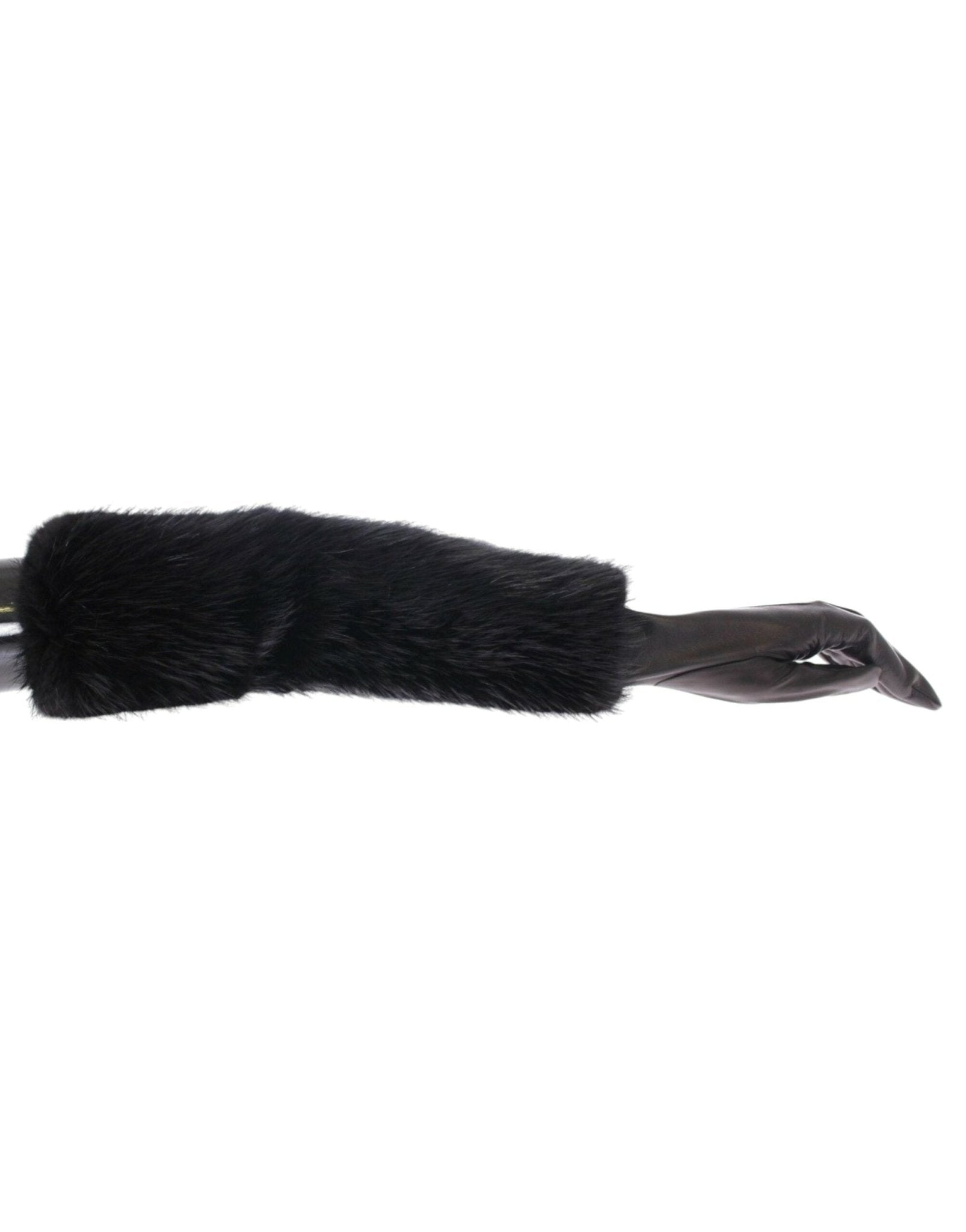 Dolce & Gabbana Elegant Elbow Length Leather Gloves - Sandy Store ByNet