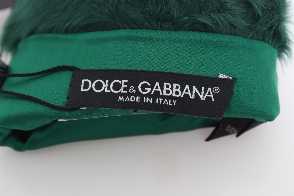 Dolce & Gabbana Elegant Elbow - Length Leather Gloves - Sandy Store ByNet