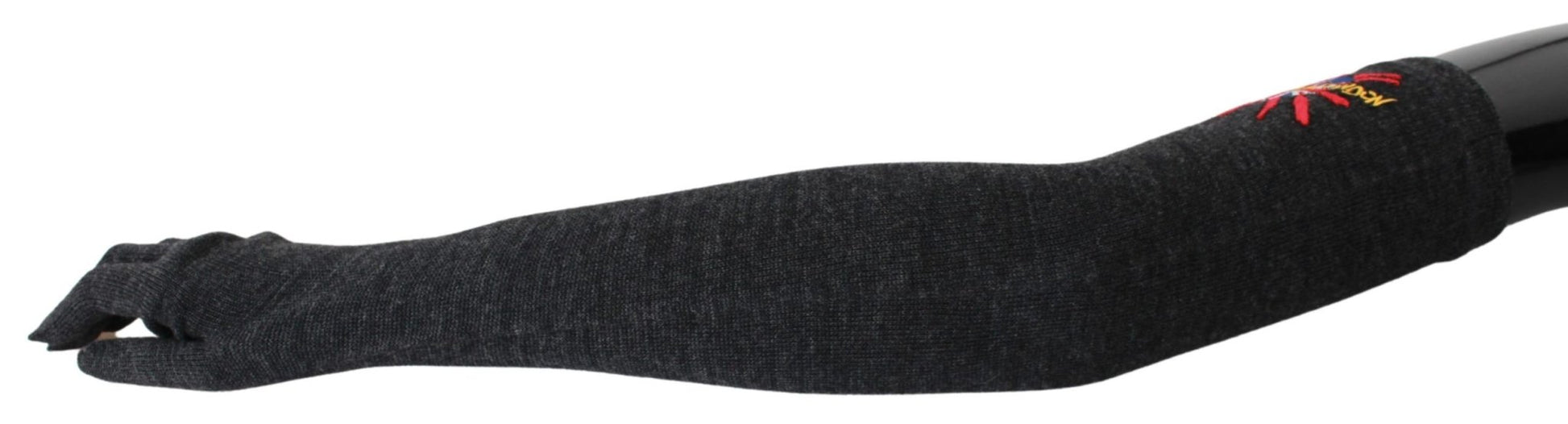Dolce & Gabbana Elegant Elbow Length Woolen Gloves - Sandy Store ByNet
