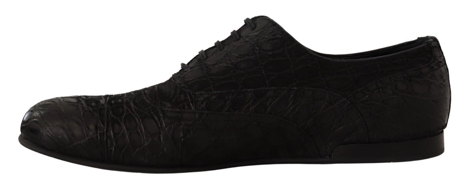 Dolce & Gabbana Elegant Exotic Leather Oxford Shoes - Sandy Store ByNet