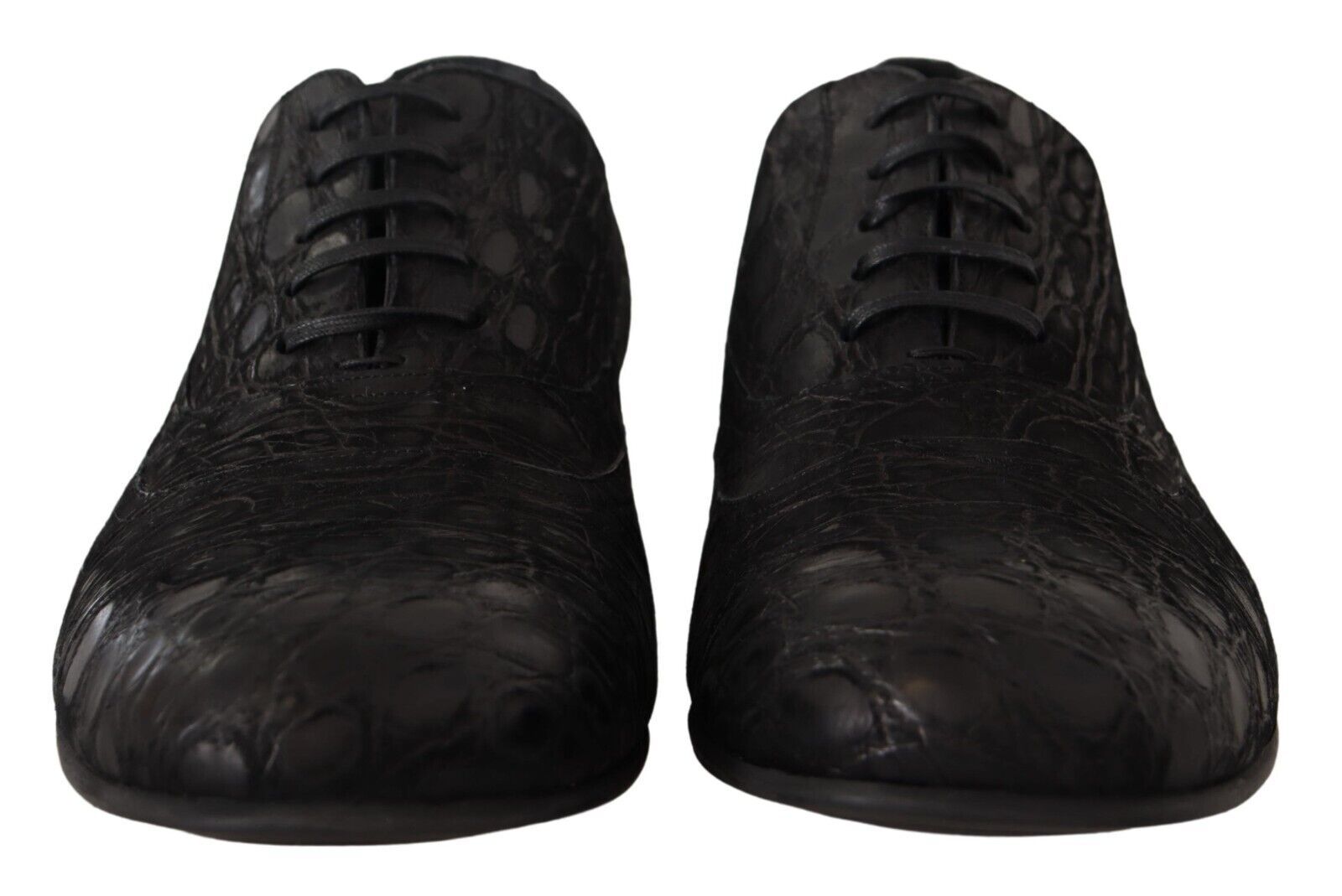 Dolce & Gabbana Elegant Exotic Leather Oxford Shoes - Sandy Store ByNet