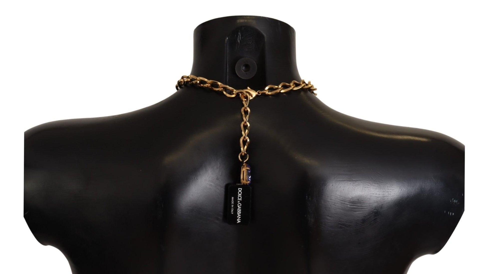 Dolce & Gabbana Elegant Floral Crystal Statement Necklace - Sandy Store ByNet