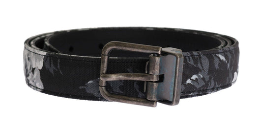 Dolce & Gabbana Elegant Floral Patterned Men's Luxury Belt - Sandy Store ByNet
