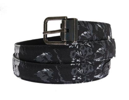 Dolce & Gabbana Elegant Floral Patterned Men's Luxury Belt - Sandy Store ByNet