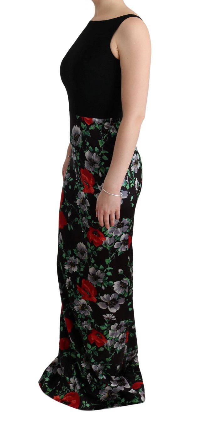 Dolce & Gabbana Elegant Floral Sheath Gown - Sandy Store ByNet