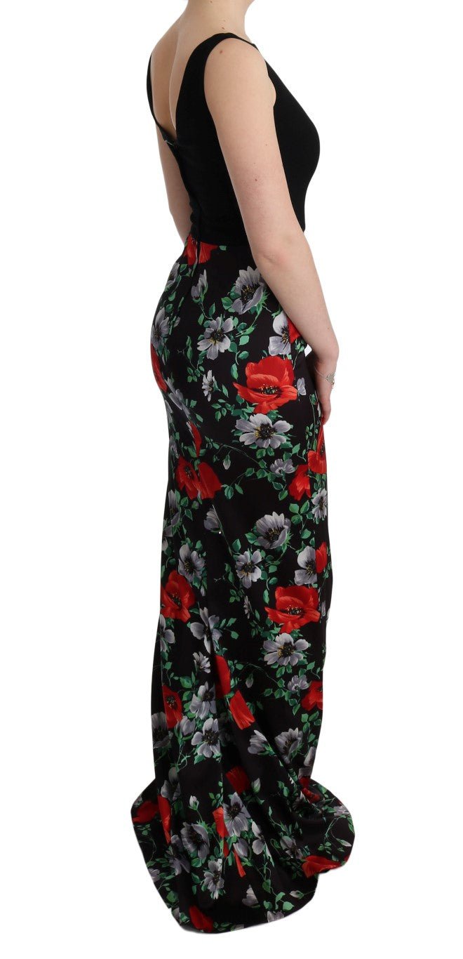 Dolce & Gabbana Elegant Floral Sheath Gown - Sandy Store ByNet