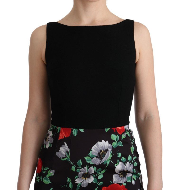 Dolce & Gabbana Elegant Floral Sheath Gown - Sandy Store ByNet