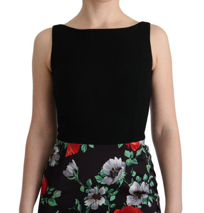 Dolce & Gabbana Elegant Floral Sheath Gown - Sandy Store ByNet