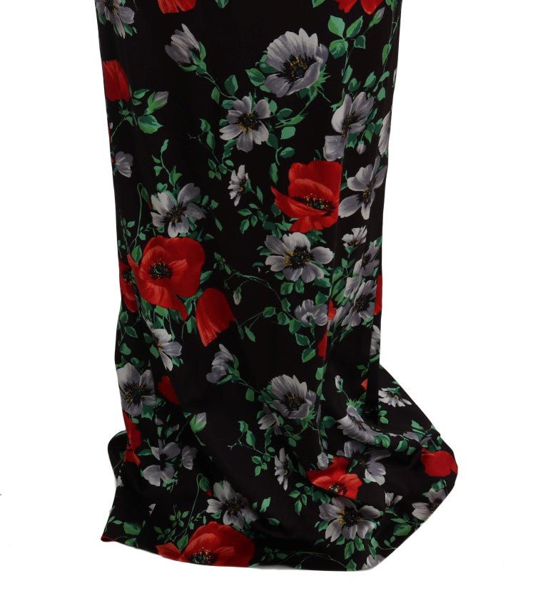 Dolce & Gabbana Elegant Floral Sheath Gown - Sandy Store ByNet