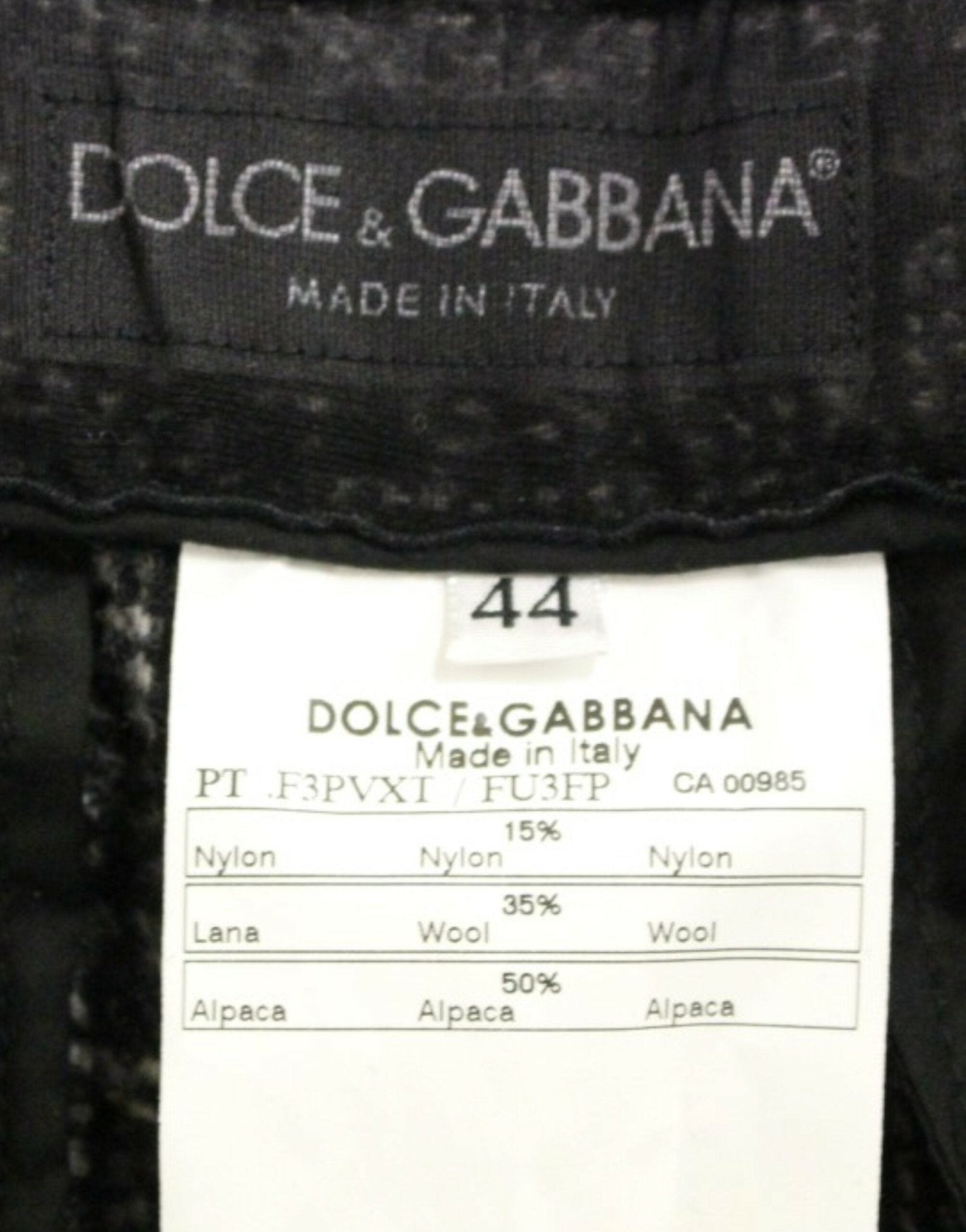 Dolce & Gabbana Elegant Gray Alpaca Blend Shorts - Sandy Store ByNet