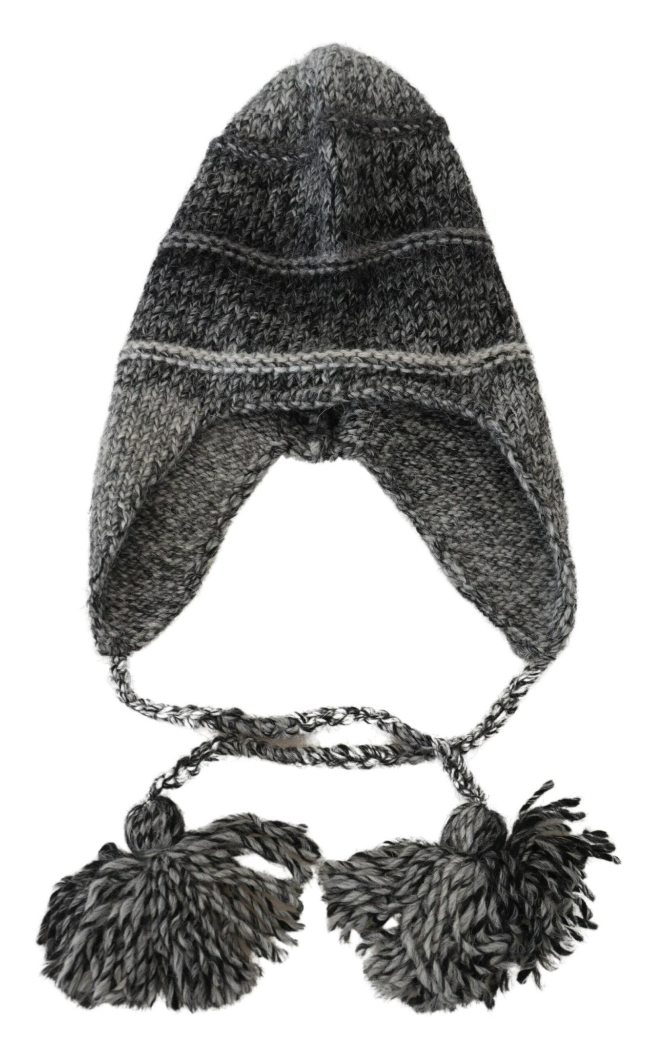 Dolce & Gabbana Elegant Gray Knitted Beanie Hat - Sandy Store ByNet