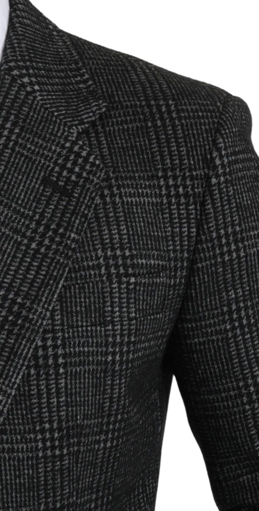 Dolce & Gabbana Elegant Gray Plaid Slim Fit Blazer - Sandy Store ByNet
