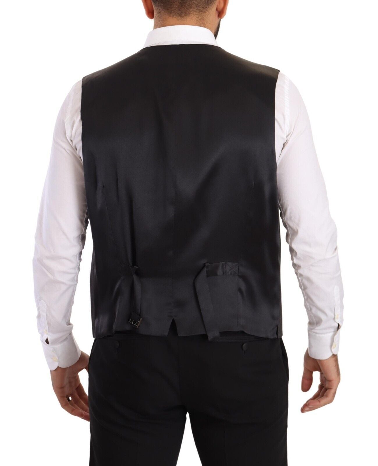 Dolce & Gabbana Elegant Gray Sicilia Wool Blend Suit - Sandy Store ByNet