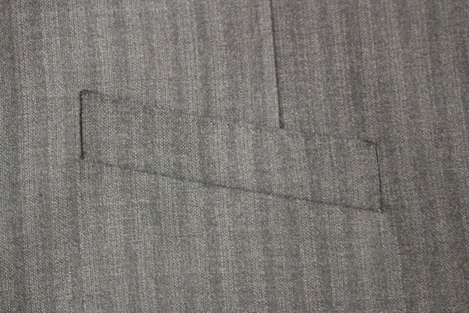 Dolce & Gabbana Elegant Gray Striped Wool Dress Vest - Sandy Store ByNet