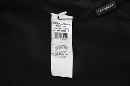 Dolce & Gabbana Elegant Gray Torrero Pattern Formal Vest - Sandy Store ByNet