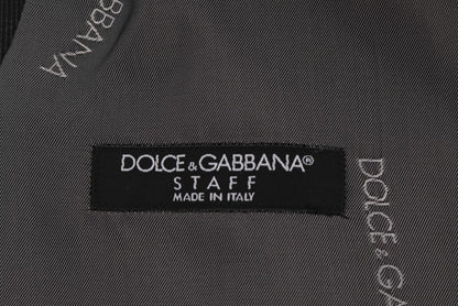 Dolce & Gabbana Elegant Gray Waistcoat Vest - Sandy Store ByNet