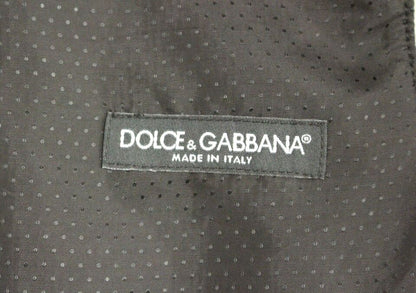 Dolce & Gabbana Elegant Gray Wool Blend Dress Vest - Sandy Store ByNet