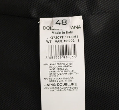 Dolce & Gabbana Elegant Gray Wool Blend Dress Vest - Sandy Store ByNet