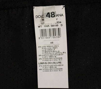 Dolce & Gabbana Elegant Gray Wool Blend Dress Vest - Sandy Store ByNet