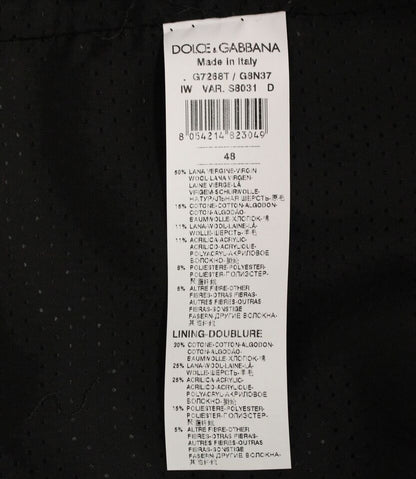 Dolce & Gabbana Elegant Gray Wool Blend Dress Vest - Sandy Store ByNet