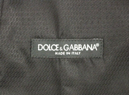 Dolce & Gabbana Elegant Gray Wool Dress Vest - Sandy Store ByNet