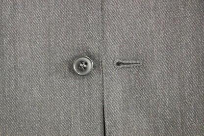 Dolce & Gabbana Elegant Gray Wool Formal Vest - Sandy Store ByNet