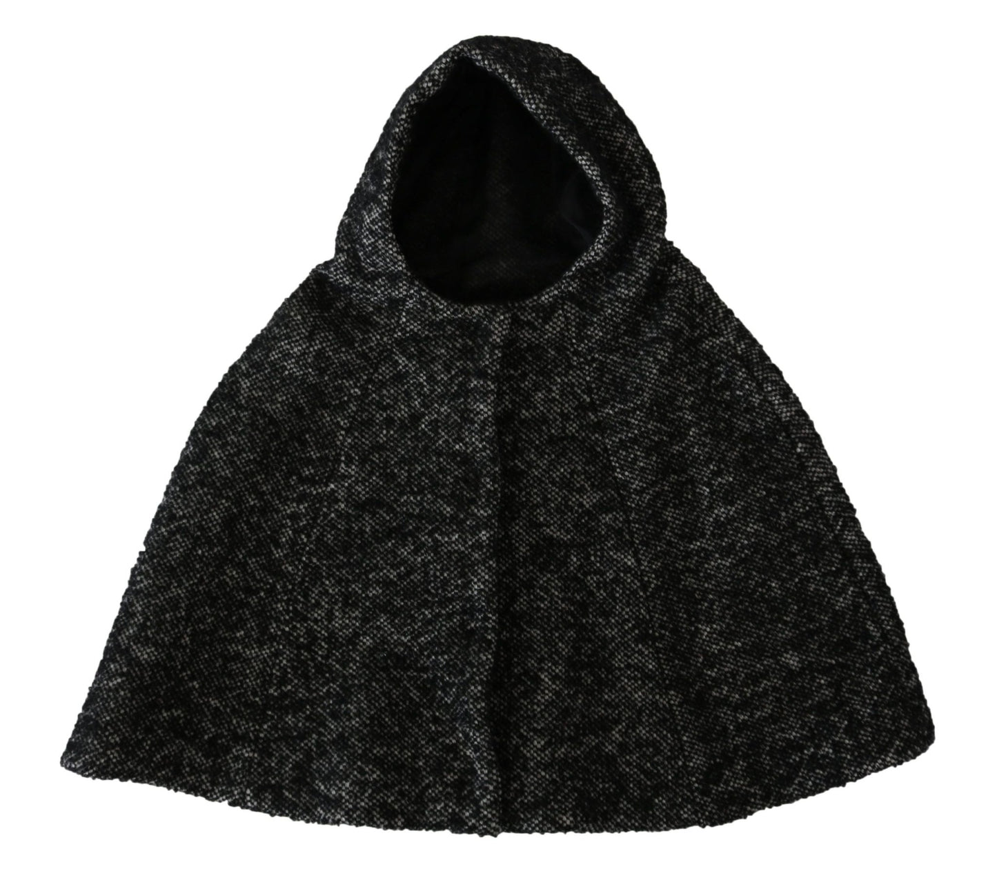 Dolce & Gabbana Elegant Gray Wool Hooded Scarf by Iconic Italian Label - Sandy Store ByNet