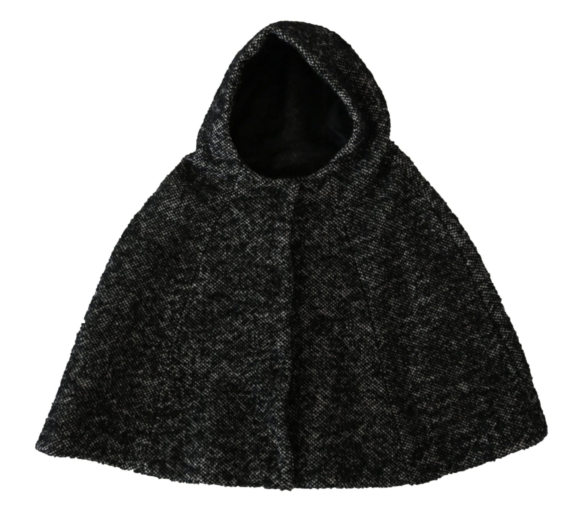 Dolce & Gabbana Elegant Gray Wool Hooded Scarf by Iconic Italian Label - Sandy Store ByNet