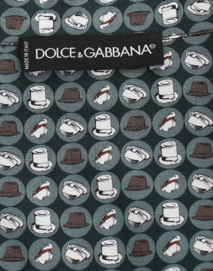 Dolce & Gabbana Elegant Green Pajama Nightshirt - Sandy Store ByNet