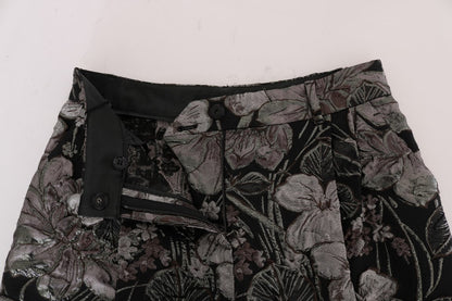 Dolce & Gabbana Elegant High - Waist Brocade Shorts - Sandy Store ByNet