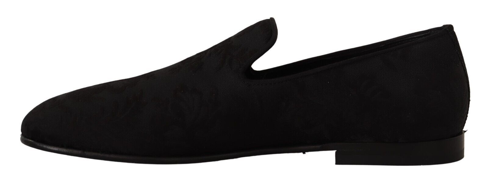 Dolce & Gabbana Elegant Jacquard Slide On Loafers Flats - Sandy Store ByNet